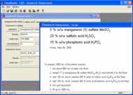 CASC concentration calculator screenshot